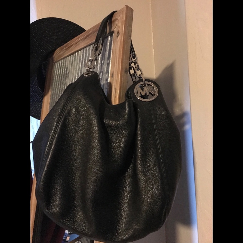 MK Purse Fallon Shoulder bag -black